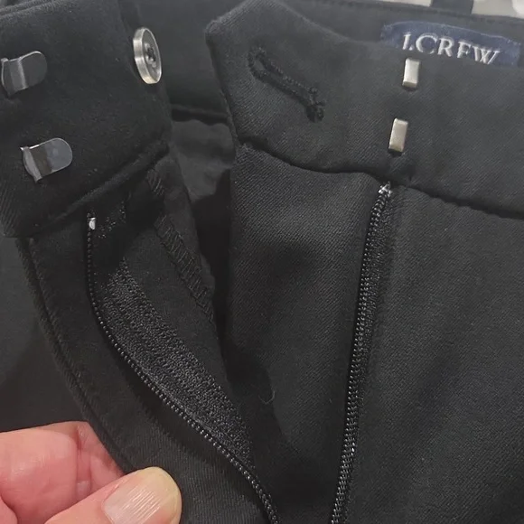 J. Crew Black Kallie Pants. Excellent Condition! Great For The Office And Beyond - Picture 4 of 7
